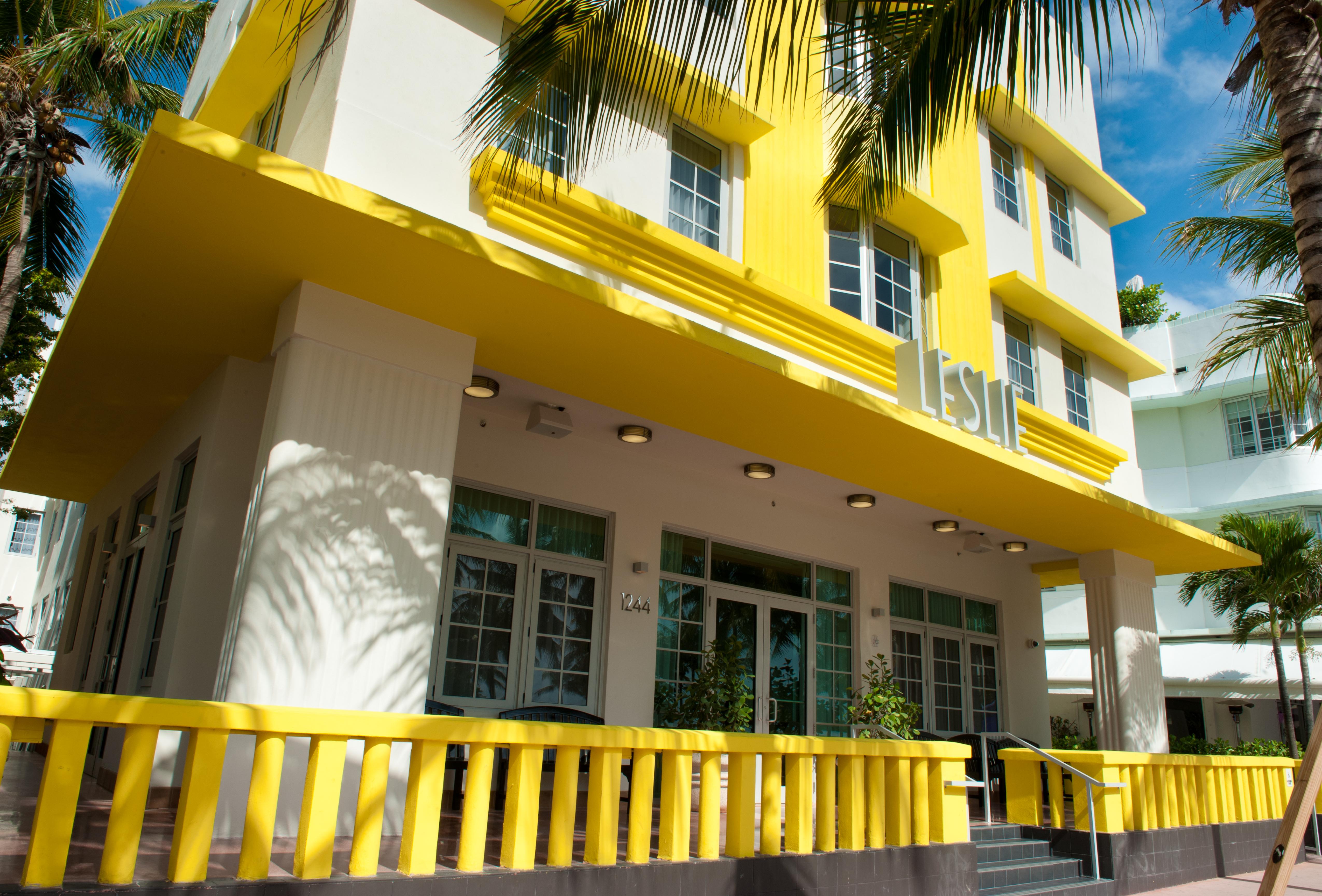 Leslie Hotel Ocean Drive Miami Beach Exterior photo